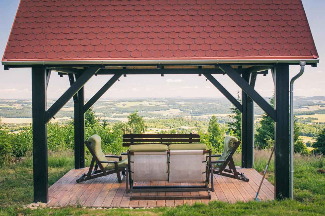 Izerski Horyzont - Dom Z Balia W Lesnej Perspektywie Kopaniec Exterior foto