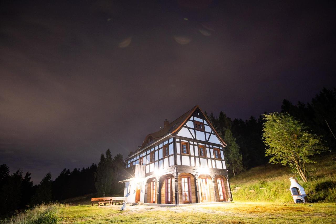 Izerski Horyzont - Dom Z Balia W Lesnej Perspektywie Kopaniec Exterior foto